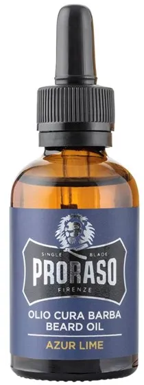 PRORASO Skäggolja Azur Lime - 30 ml.